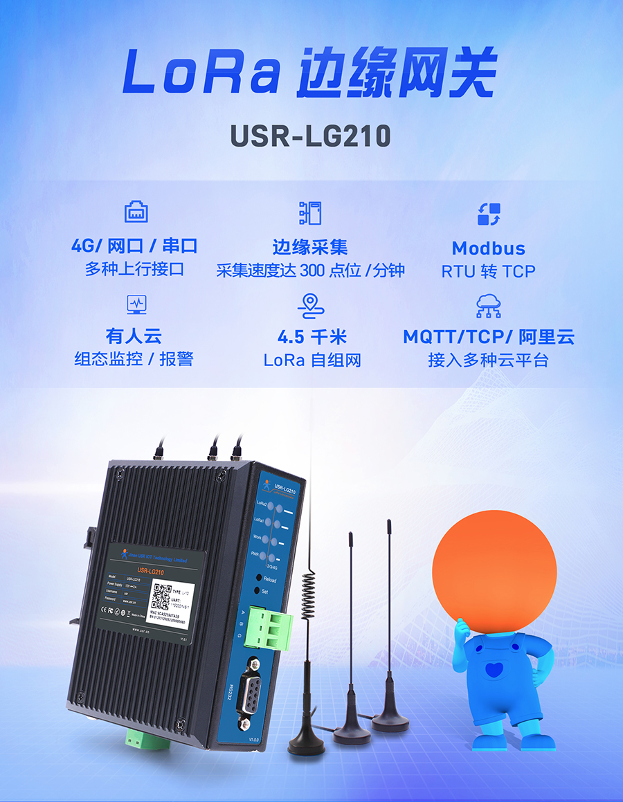 LoRa无线网关LG210 LoRa无线网关LG210